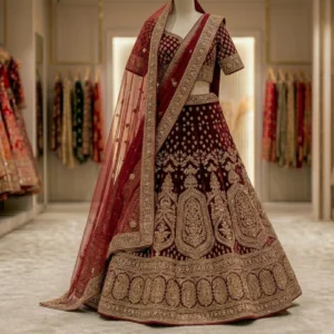 Embroidered Festive Lehenga