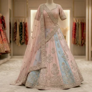 Pastel Wedding Lehenga