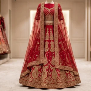 Royal Red Bridal Lehenga